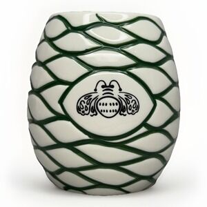 Patron Tequila Ceramic Beehive Mug Limited Edition Barware Tiki Shot Cup Decor
